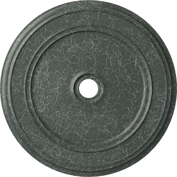 Ekena Millwork Classic Medallion (Canopies up to 5 1/2"), 41 1/8"OD x 4"ID x 2 1/8"P, Athenian Green Crackle CM41CLAGC - main